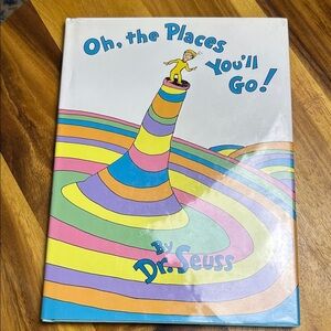Oh, the Places You'll Go! by Dr. Seuss- with Dust Jacket